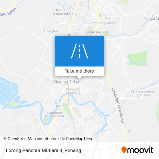 Peta Lorong Panchur Mutiara 4