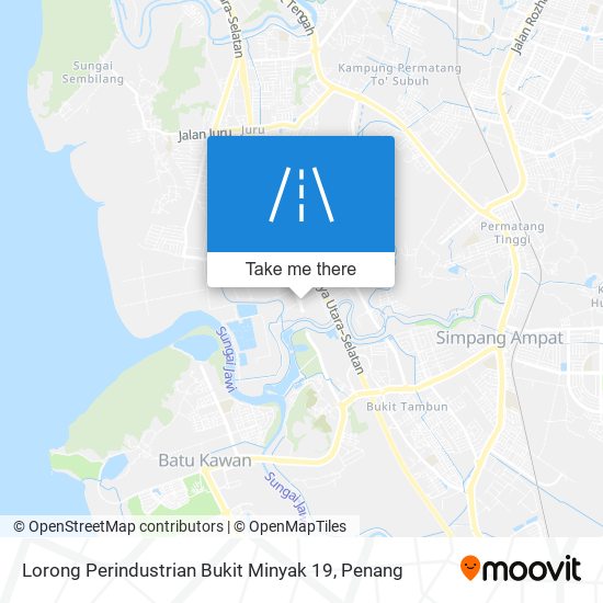 Lorong Perindustrian Bukit Minyak 19 map