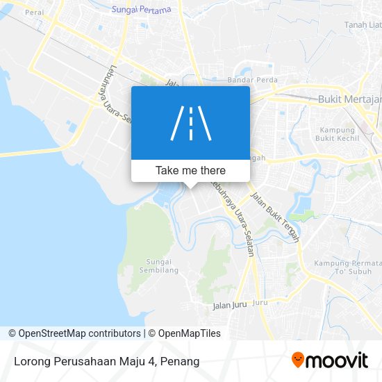 Lorong Perusahaan Maju 4 map