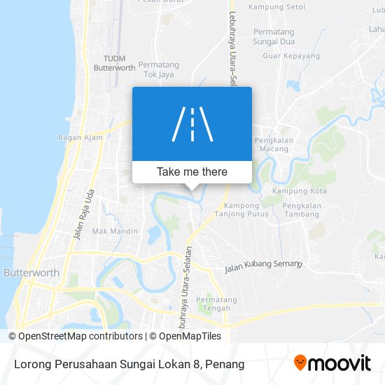 Peta Lorong Perusahaan Sungai Lokan 8