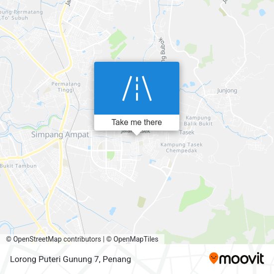 Lorong Puteri Gunung 7 map
