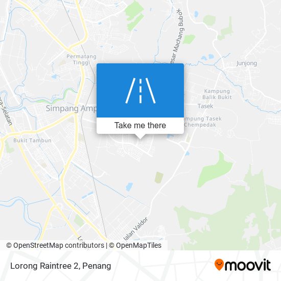 Lorong Raintree 2 map