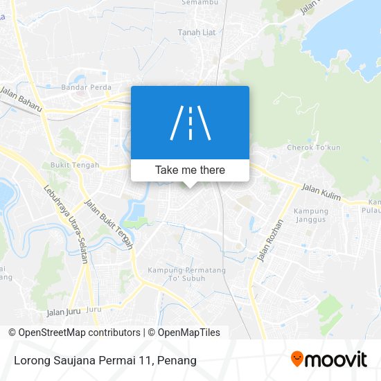 Lorong Saujana Permai 11 map