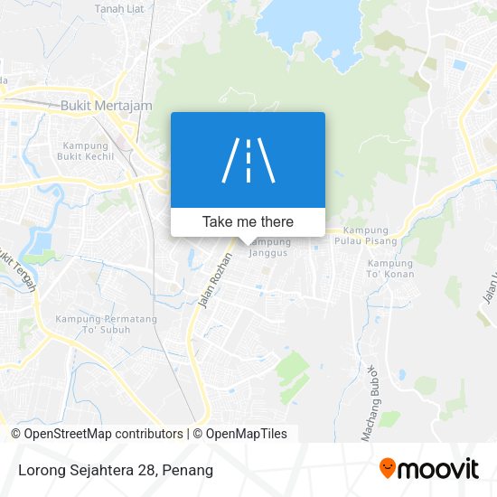 Peta Lorong Sejahtera 28