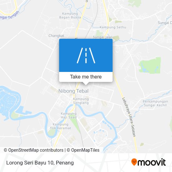 Peta Lorong Seri Bayu 10