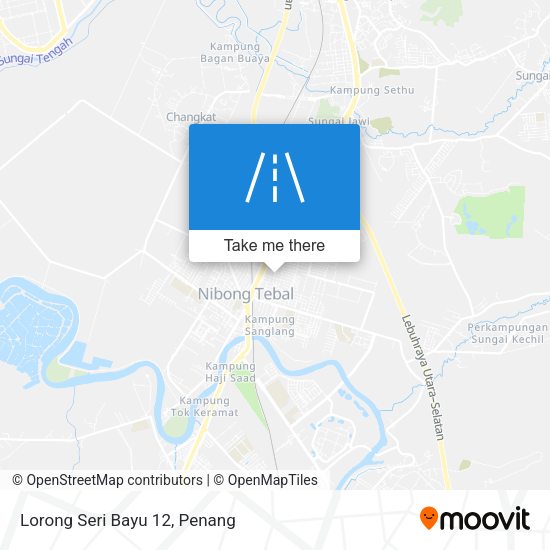 Peta Lorong Seri Bayu 12