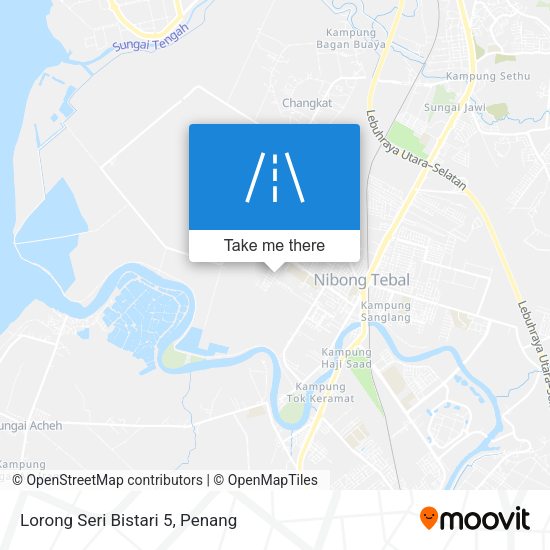 Lorong Seri Bistari 5 map