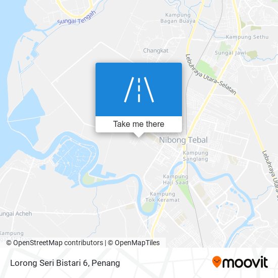 Lorong Seri Bistari 6 map