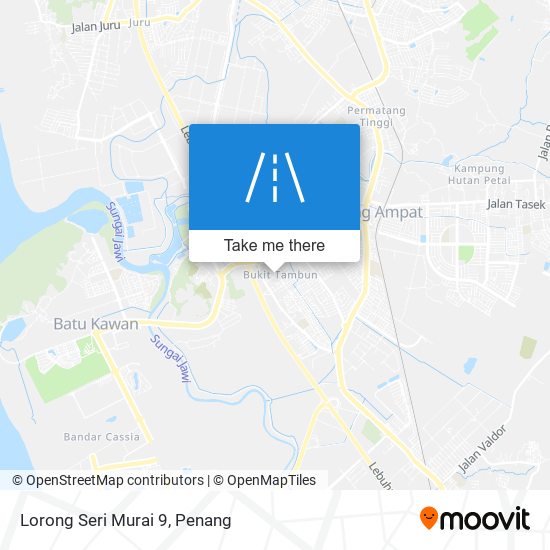 Lorong Seri Murai 9 map