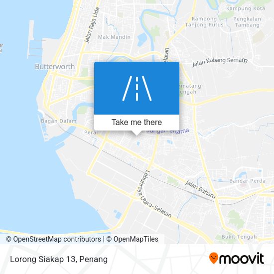 Lorong Siakap 13 map