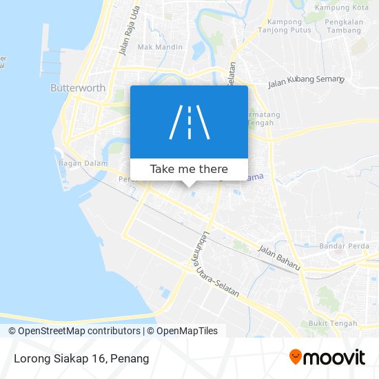 Lorong Siakap 16 map