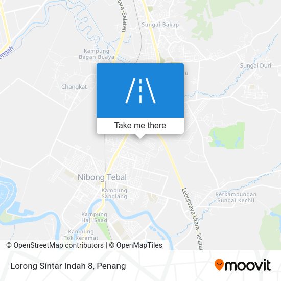 Peta Lorong Sintar Indah 8