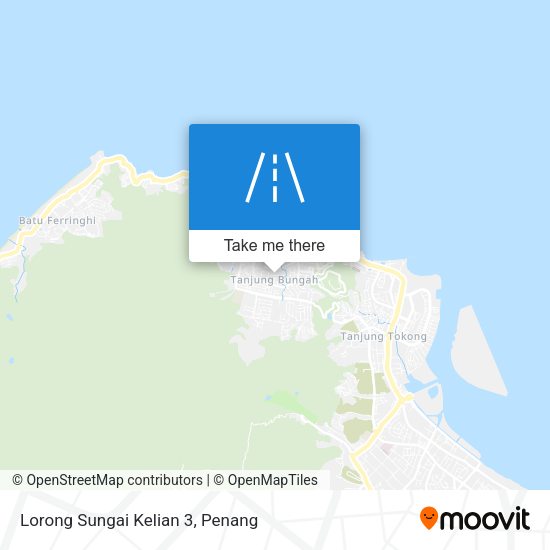 Lorong Sungai Kelian 3 map
