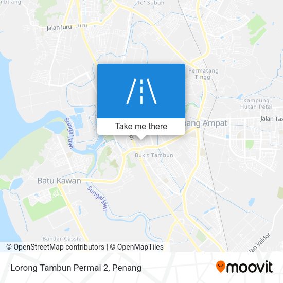 Lorong Tambun Permai 2 map