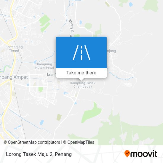 Peta Lorong Tasek Maju 2