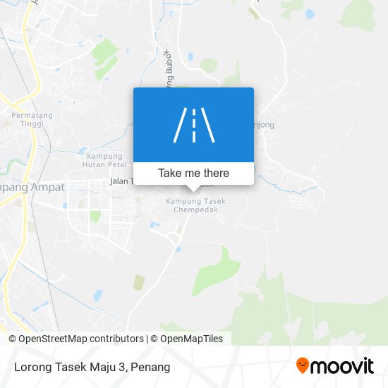 Lorong Tasek Maju 3 map