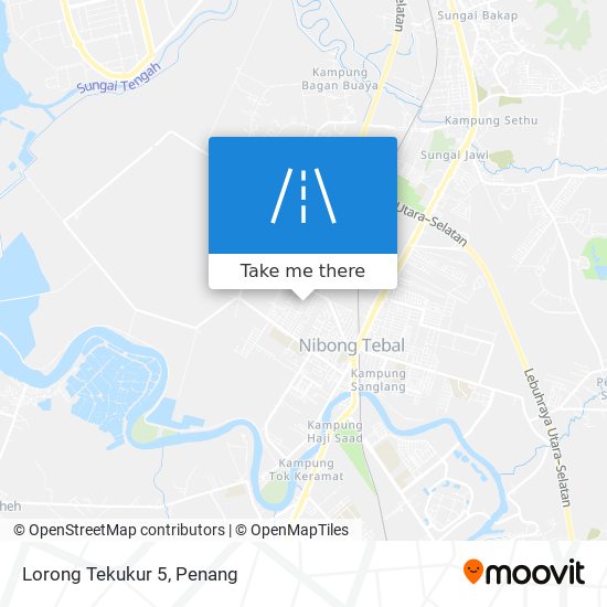 Lorong Tekukur 5 map