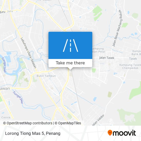 Lorong Tiong Mas 5 map