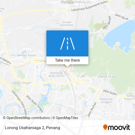 Peta Lorong Usahaniaga 2