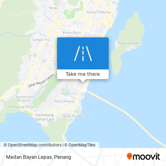 Medan Bayan Lepas map