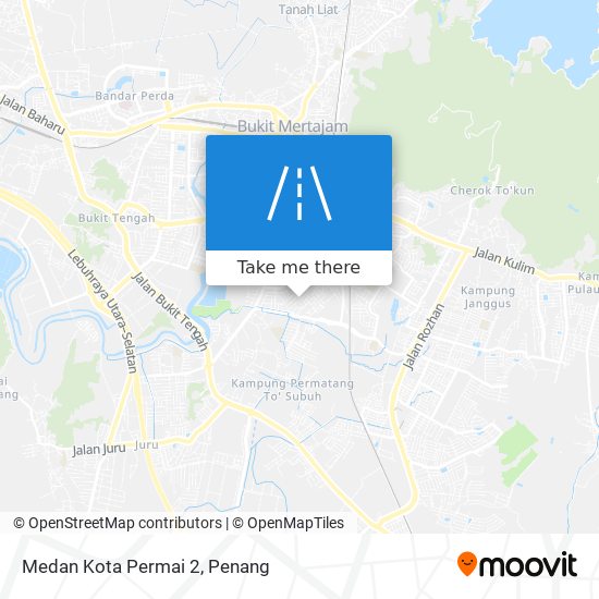 Medan Kota Permai 2 map