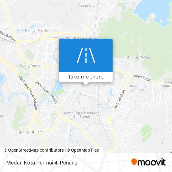 Medan Kota Permai 4 map