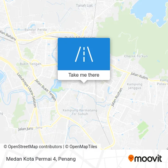 Medan Kota Permai 4 map