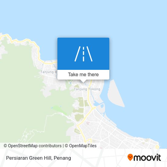 Peta Persiaran Green Hill