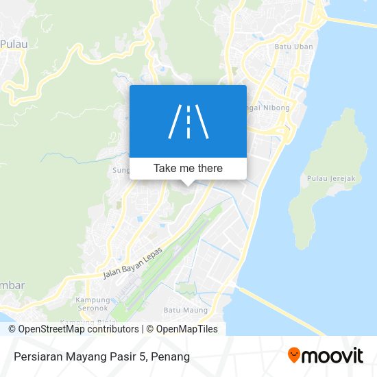 Peta Persiaran Mayang Pasir 5