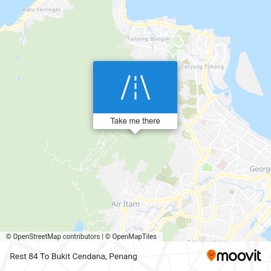 Rest 84 To Bukit Cendana map