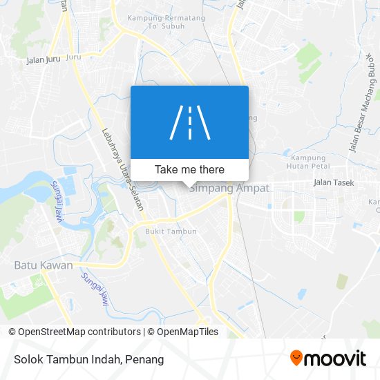 Solok Tambun Indah map