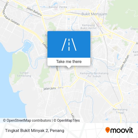 Tingkat Bukit Minyak 2 map