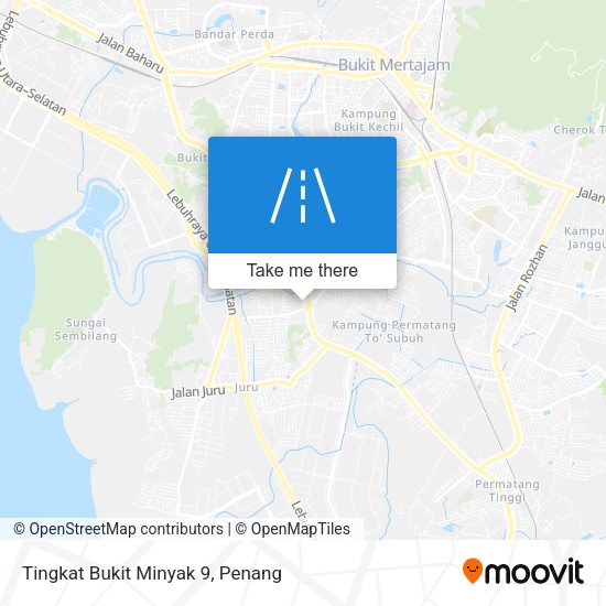 Tingkat Bukit Minyak 9 map