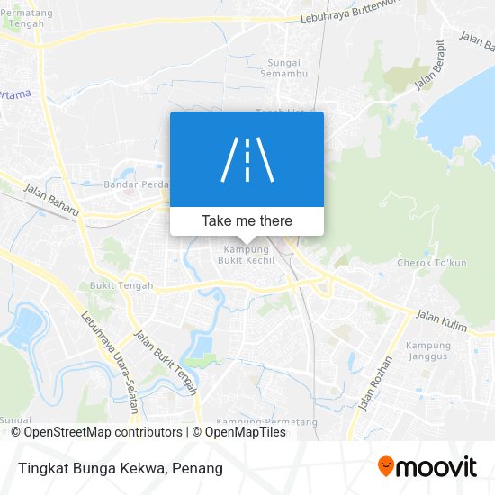 Peta Tingkat Bunga Kekwa