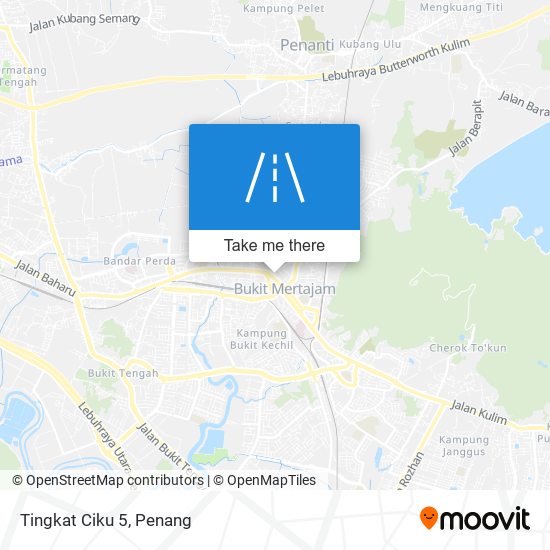 Tingkat Ciku 5 map