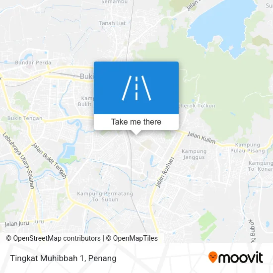 Tingkat Muhibbah 1 map