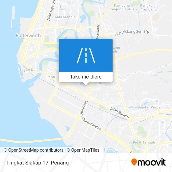 Peta Tingkat Siakap 17