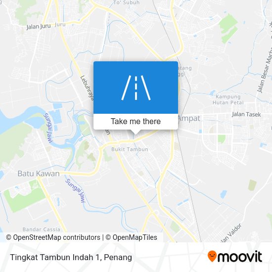 Peta Tingkat Tambun Indah 1