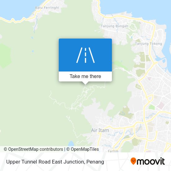 Peta Upper Tunnel Road East Junction