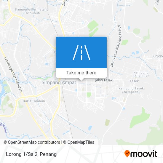 Lorong 1/Ss 2 map