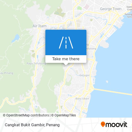 Cangkat Bukit Gambir map