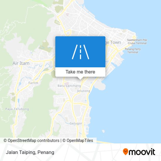 Jalan Taiping map