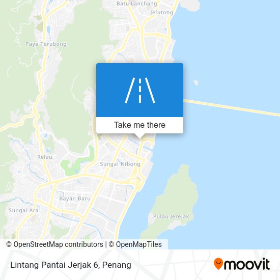 Lintang Pantai Jerjak 6 map