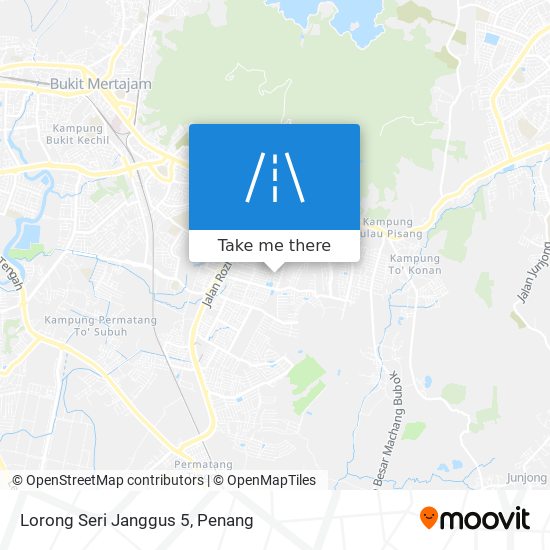 Lorong Seri Janggus 5 map