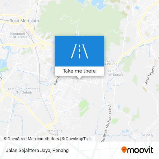 Jalan Sejahtera Jaya map