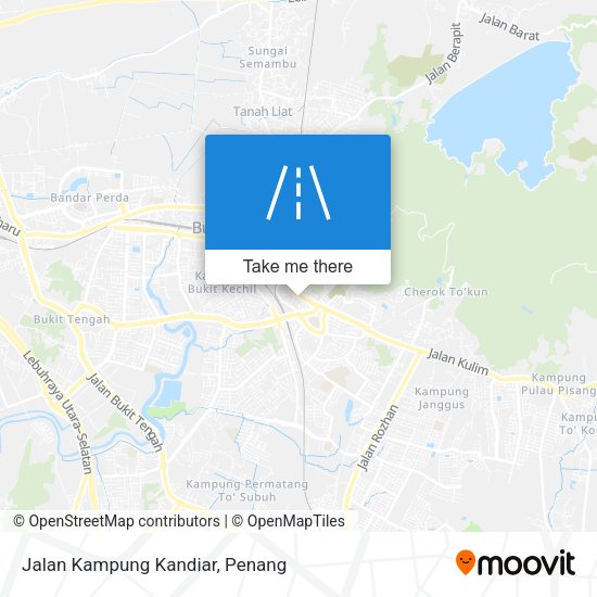 Jalan Kampung Kandiar map