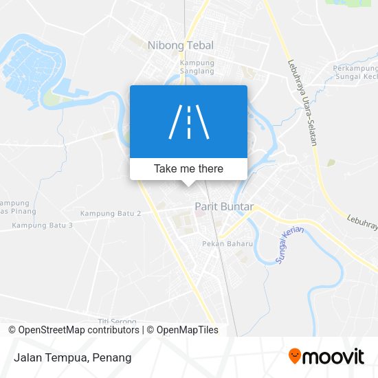 Peta Jalan Tempua