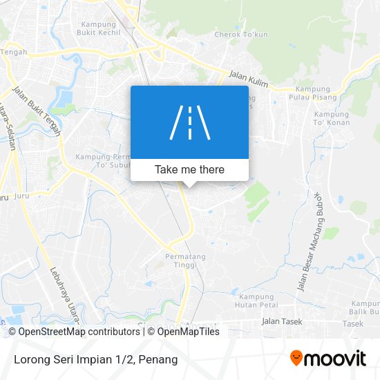 Lorong Seri Impian 1/2 map