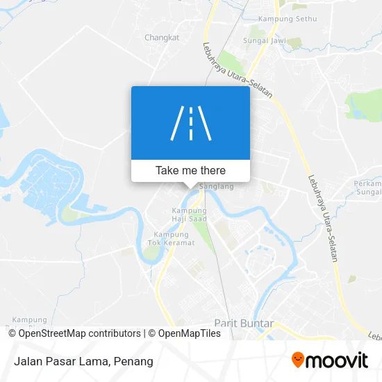 Jalan Pasar Lama map
