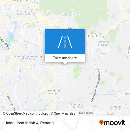 Peta Jalan Jasa Indah 4